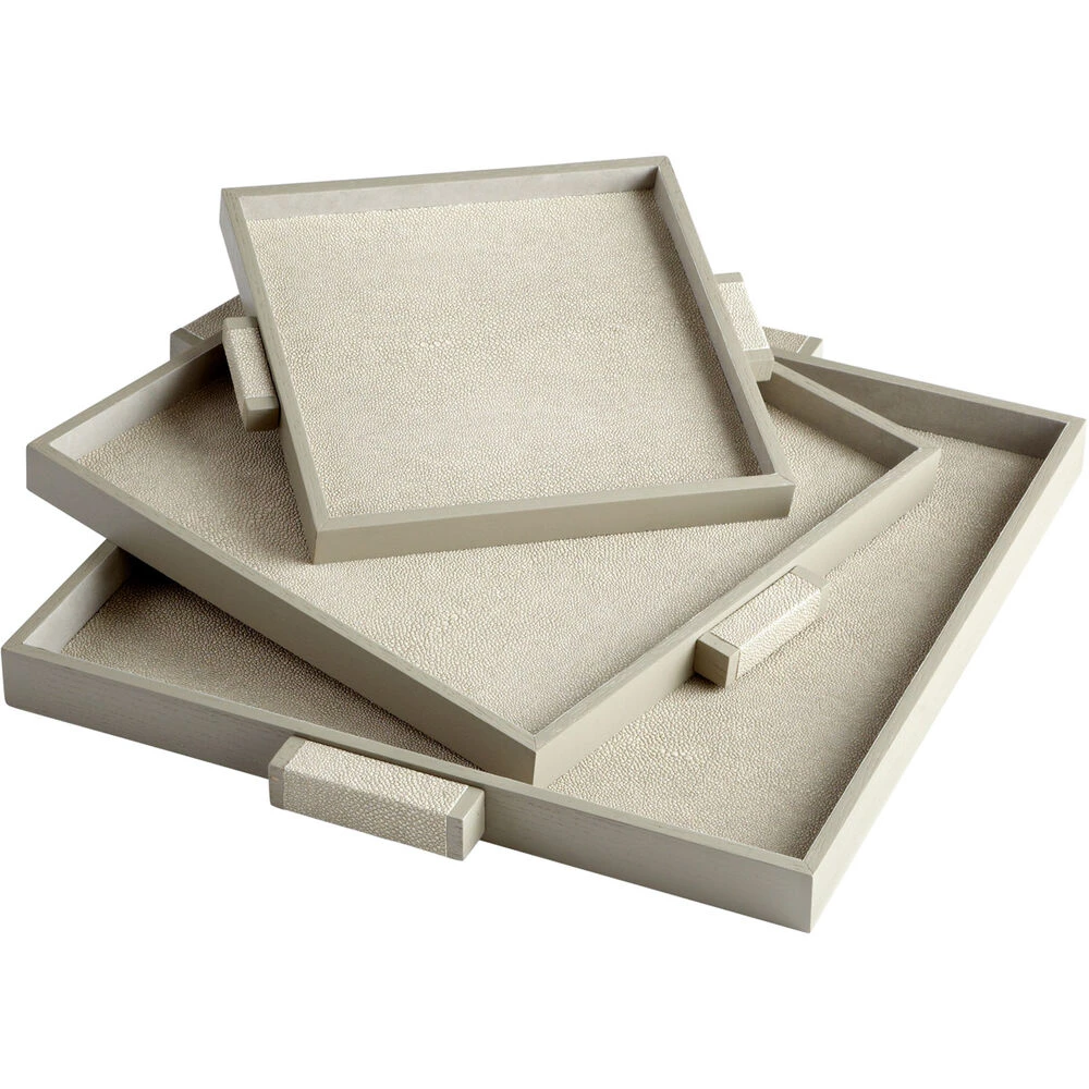 Brooklyn Shagreen Tray, Medium 4 Brooklyn Shagreen Tray, Medium - Image 2