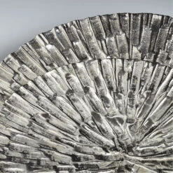 Flagstone Textured Nickel Tray, Large -Tristen shop 07081 1