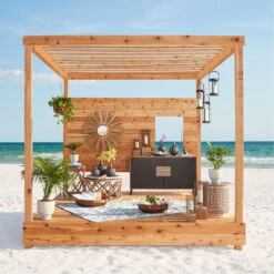 Horus Charcoal Grey And Bronze Tray, Large -Tristen shop 09012 4