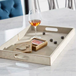 Brixton Grey Tray, Small -Tristen shop 10130 4