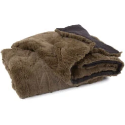 Carter 55 Inch Angora Moss Throw