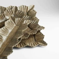 Lorenza Brown Tray, Rectangle -Tristen shop 11537 3 lg