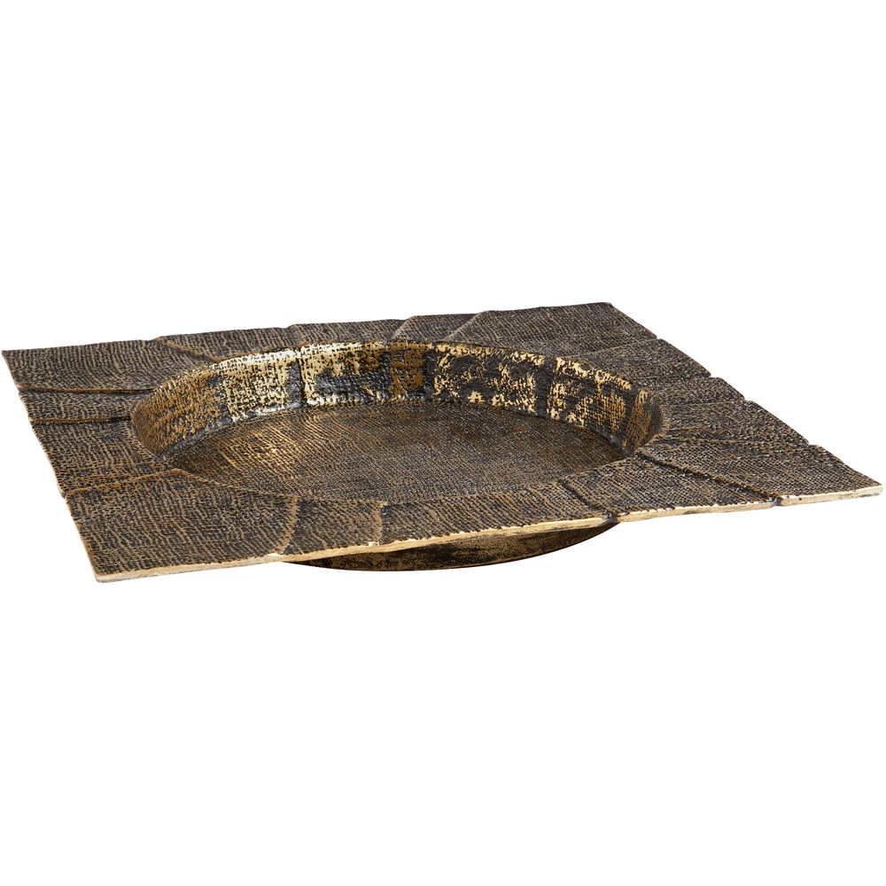 Baxter Antique Brass Tray, Large 3 Baxter Antique Brass Tray, Large