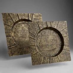 Baxter Antique Brass Tray, Large 13 Baxter Antique Brass Tray, Large -Tristen shop 11655 11656 1