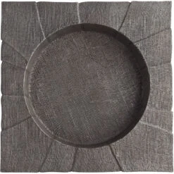 Baxter Antique Pewter Tray, Large -Tristen shop 11657 2