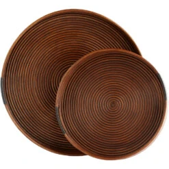 Papeete Brown Tray, Large -Tristen shop 11717 11718 1 1