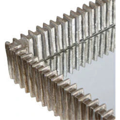 Talmage Silver Leaf And Mirror Tray -Tristen shop 17732 a5 detail