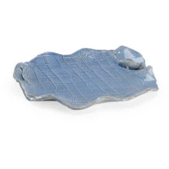 Wildwood Hand Sculpted/Blue Glaze Tray