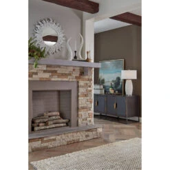 Wildwood Dark Brown/Polished Nickel Tray -Tristen shop 301797 d