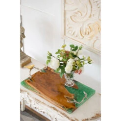 Star Shine Natural And Green Tray -Tristen shop 42850 gree app