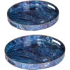 Modern Chic Blue Tray -Tristen shop 44046