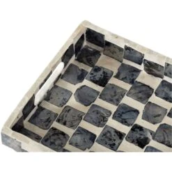 Checkered Black/White Tray -Tristen shop 44822 04