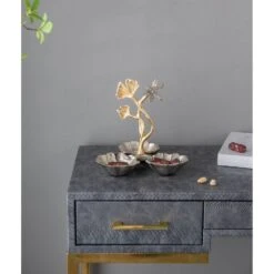 Ginkgo Silver And Gold Tray -Tristen shop 78316 ds app 04