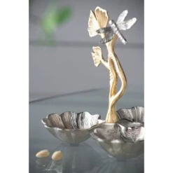 Ginkgo Silver And Gold Tray -Tristen shop 78316 ds app 09