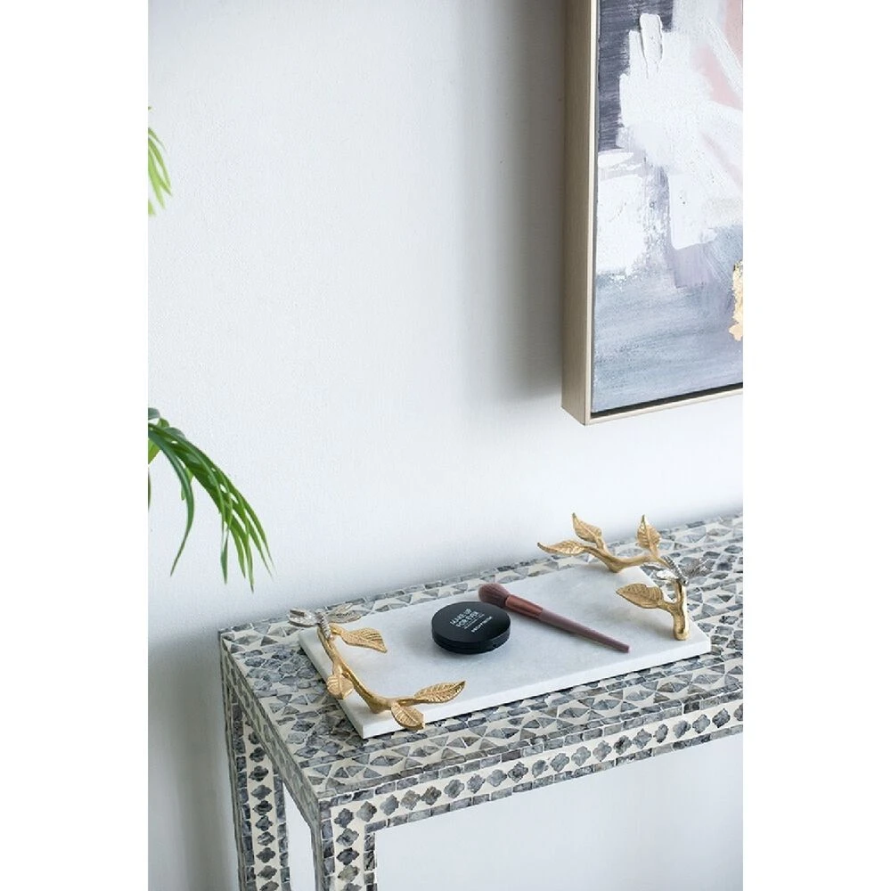 Dragonfly White And Gold Tray 13 Dragonfly White And Gold Tray - Image 11