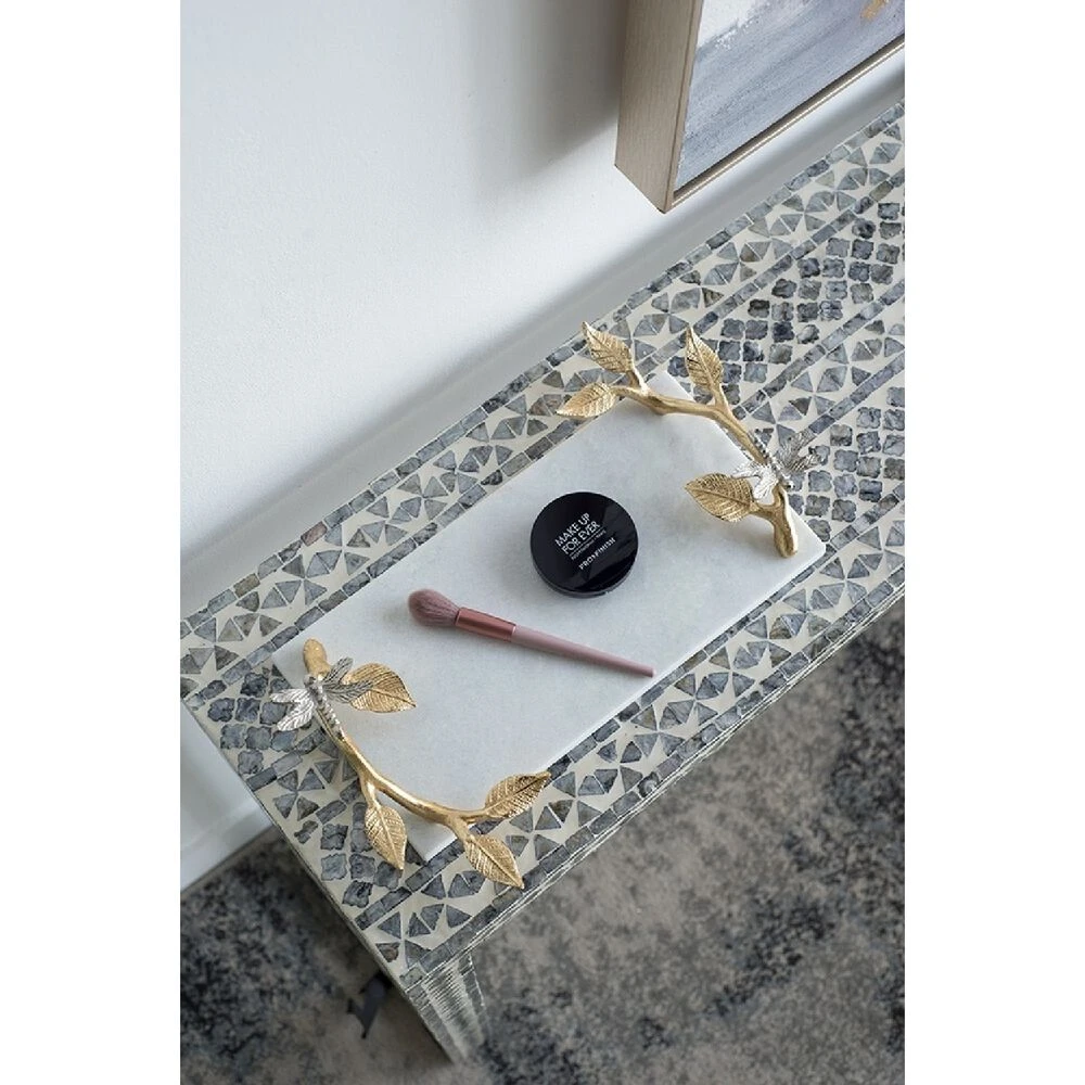 Dragonfly White And Gold Tray 15 Dragonfly White And Gold Tray - Image 13