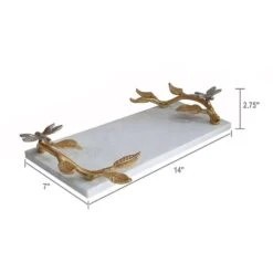 Dragonfly White And Gold Tray 20 Dragonfly White And Gold Tray -Tristen shop 78321 ds diagram