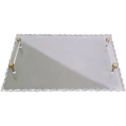Kathleen White And Gold Tray -Tristen shop 83057 02