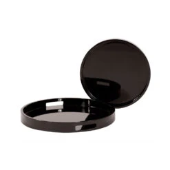 Lacquer Glossy Black Tray, Set Of 2 -Tristen shop ae7b9d9a 7d03 44d1 b72b cd6ca88106b0