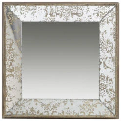 Anita Gold And Mirrored Tray