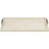 Ivory Off White And Horn With Nickel Tray -Tristen shop h0807 10496