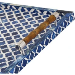 Tucker Blue And White With Natural Tray -Tristen shop h0807 10994 alt5