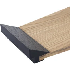 Facet Light Oak And Black Tray 9 Facet Light Oak And Black Tray -Tristen shop h0897 11009 alt5