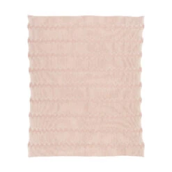 Kiersten 60 X 50 Inch Camel/Medium Gray/Blush/Ivory Throws