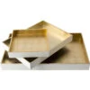 Kalista White And Natural Decorative Tray 1 Kalista White And Natural Decorative Tray -Tristen shop kta001 set