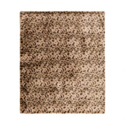 Lewa 60 X 50 Inch Black/Camel/Cream Throws