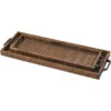 Bowman Rich Brown And Aged Bronze Tray -Tristen shop s0037 11306 s2