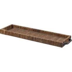 Bowman Rich Brown And Aged Bronze Tray -Tristen shop s0037 11306 s2 alt2