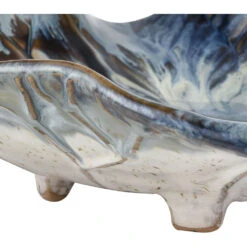 Mulry Prussian Blue Glazed Tray, Charger -Tristen shop s0037 11349 alt5