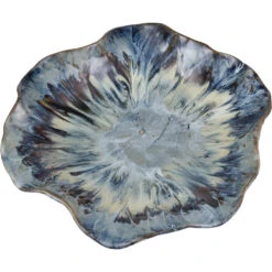 Mulry Prussian Blue Glazed Tray, Charger -Tristen shop s0037 11349 alt7