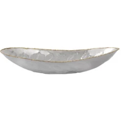 Garza Silver And Gold Tray, Set Of 2 -Tristen shop s0897 10689 s2 alt1