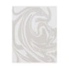 Skyros 60 X 50 Inch Light Gray/Metallic - Silver/White Throws, Rectangle -Tristen shop sks1000 5060