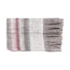 Stowe 60 X 50 Inch Dark Red/Medium Gray/White Throws -Tristen shop sow1003 5060