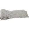 Sasha 50 Inch Gray And White Throw -Tristen shop t37579 gray