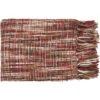 Tabitha 60 X 50 Inch Red Throw, Rectangle 2 Tabitha 60 X 50 Inch Red Throw, Rectangle -Tristen shop tat8202 5060