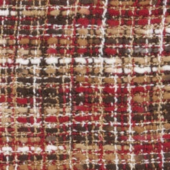 Tabitha 60 X 50 Inch Red Throw, Rectangle 5 Tabitha 60 X 50 Inch Red Throw, Rectangle -Tristen shop tat8202 swatch