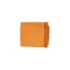 Tian Tian 67 X 50 Inch Orange Throw -Tristen shop tia1001 5067