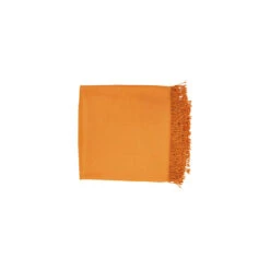 Tian Tian 67 X 50 Inch Orange Throw