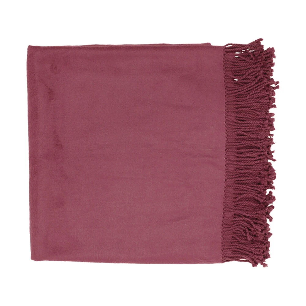 Tian Tian 67 X 50 Inch Purple Throw 4 Tian Tian 67 X 50 Inch Purple Throw - Image 2