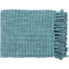 Tori 59 X 49 Inch Deep Teal Throw, Rectangle -Tristen shop tor001 4959 1