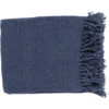 Tressa 60 X 50 Inch Navy Throw, Rectangle -Tristen shop tss4005 5060