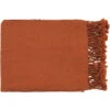 Turner 60 X 50 Inch Brick Red Throw, Rectangle -Tristen shop tur8403 5060 1
