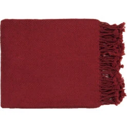 Turner 60 X 50 Inch Red Throw, Rectangle